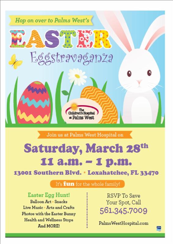 March, 2015 – Palms West Hospital Eggstravaganza