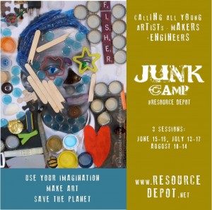 Junk Camp Social NEW DATES Resource Depot Art Environment Education Recycle