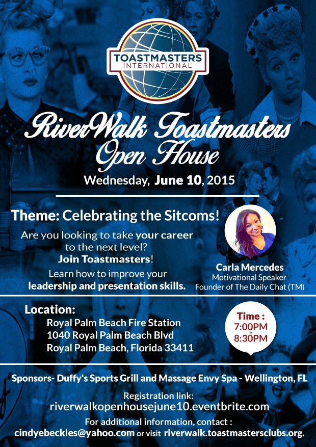 June, 2015 – Toastmasters Open House