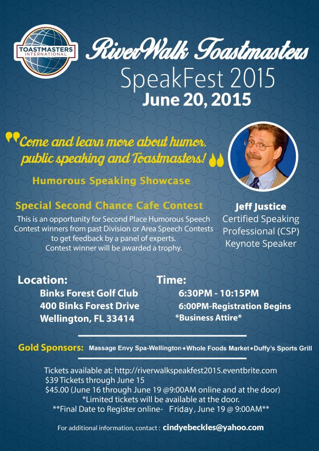 June, 2015 – Speakfest
