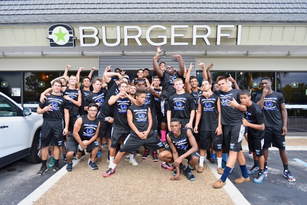 BurgerFi staff, Wellington, FL. Photo by Lois Spatz.