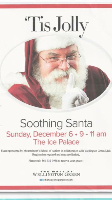 December, 2015 – Day with Santa Sponsored by the  Mountaineer’s School of Autism