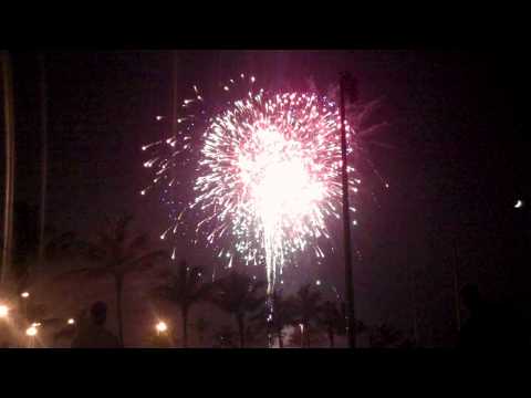 July, 2011 – Fireworks at Village Park, Wellington, FL
