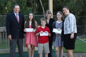 January, 2015 – South Florida Science Center gives out $1,500 to elementary, middle and high school students