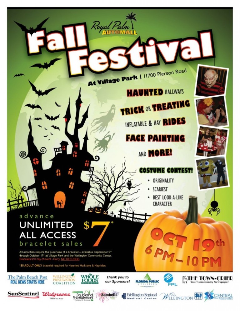 September, 2013 – Royal Palm Automall Fall Festival at Village Park – October 19, 6PM – 10PM