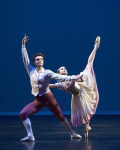 Madeleine Gardella and Treyden Chiaravalloti from Tampa’s Next Generation Ballet  (Photo Credit: Gene Schiavone)