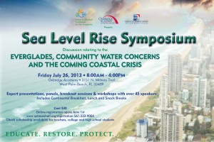 June, 2013 – Sea Level Rise Symposium
