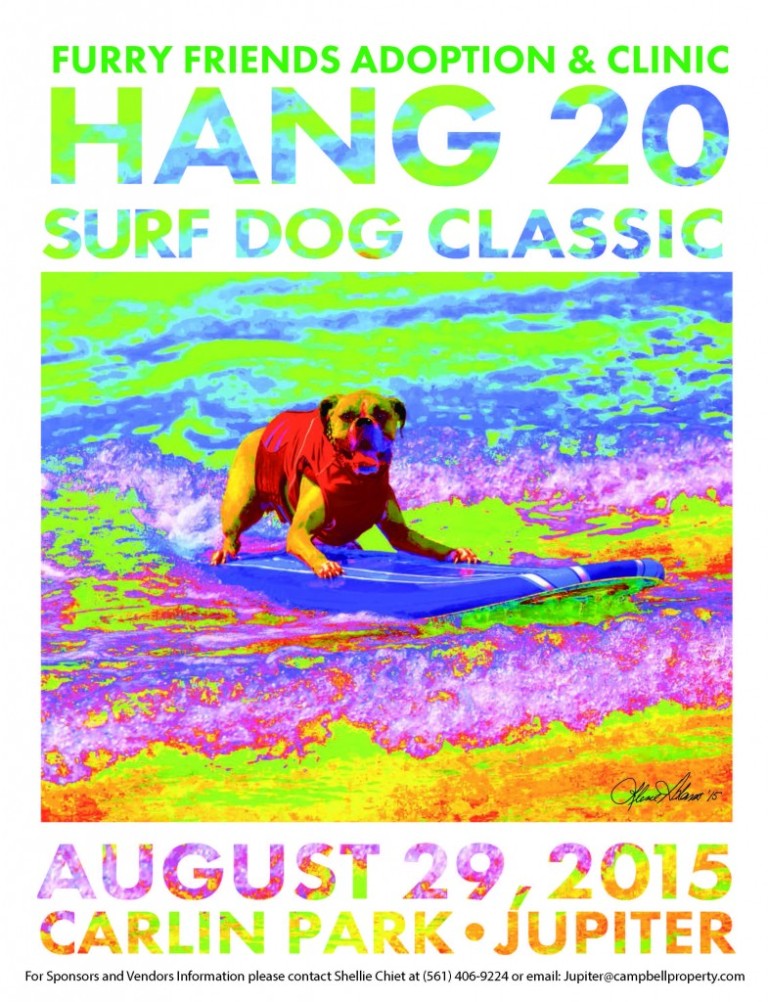 August, 2015 – Furry Friends Presents 1st Annual Hang 20 Surf Dog Classic