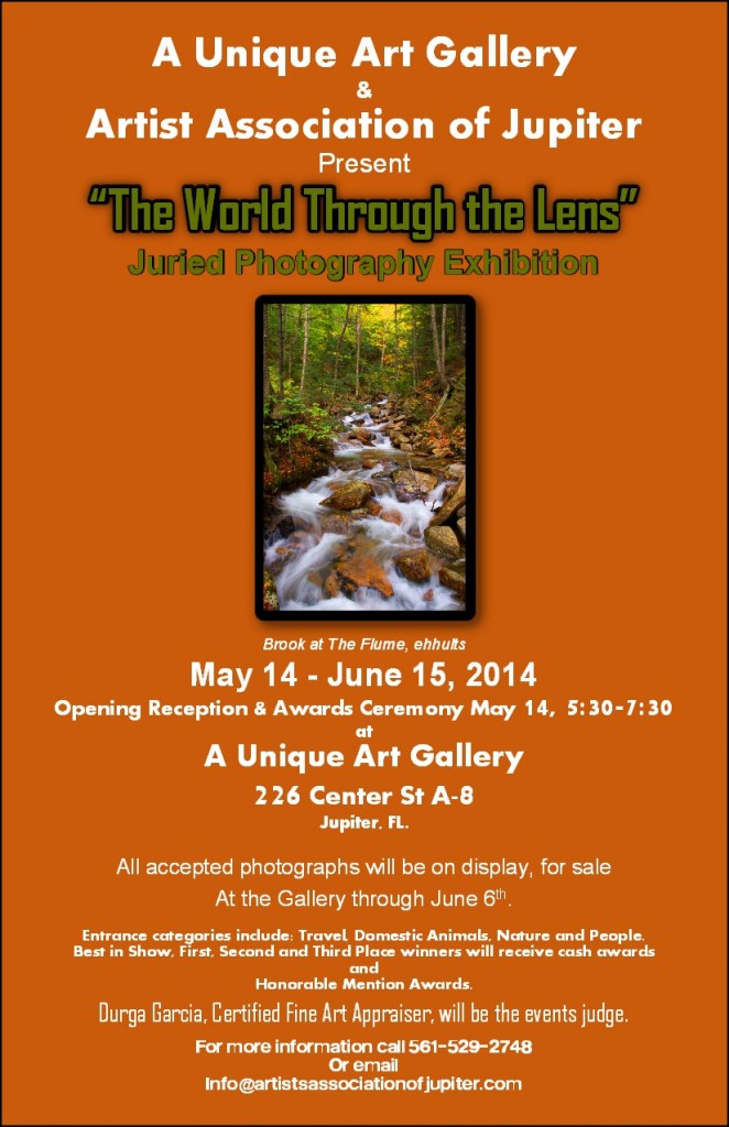 May, 2014 – “The World Through the Lens”