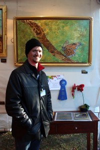 March, 2013 – LOCAL ARTIST AWARDED FIRST PLACE (MIXED MEDIA) SECOND YEAR IN A ROW AT ARTIGRAS
