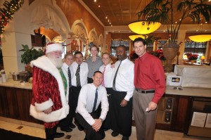 December, 2011 – Breakfast with Santa at BRIO Tuscan Grille at the Gardens Mall