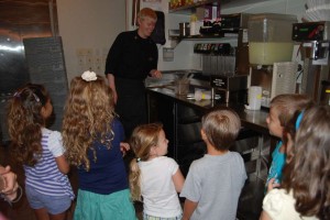 July, 2011 – The CPKids Tour…Making Pizza