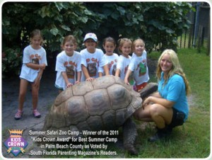 June, 2013 – Palm Beach Zoo Summer Camp