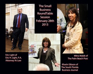 February, 2013 – Small Business Roundtable Creates a Buzz