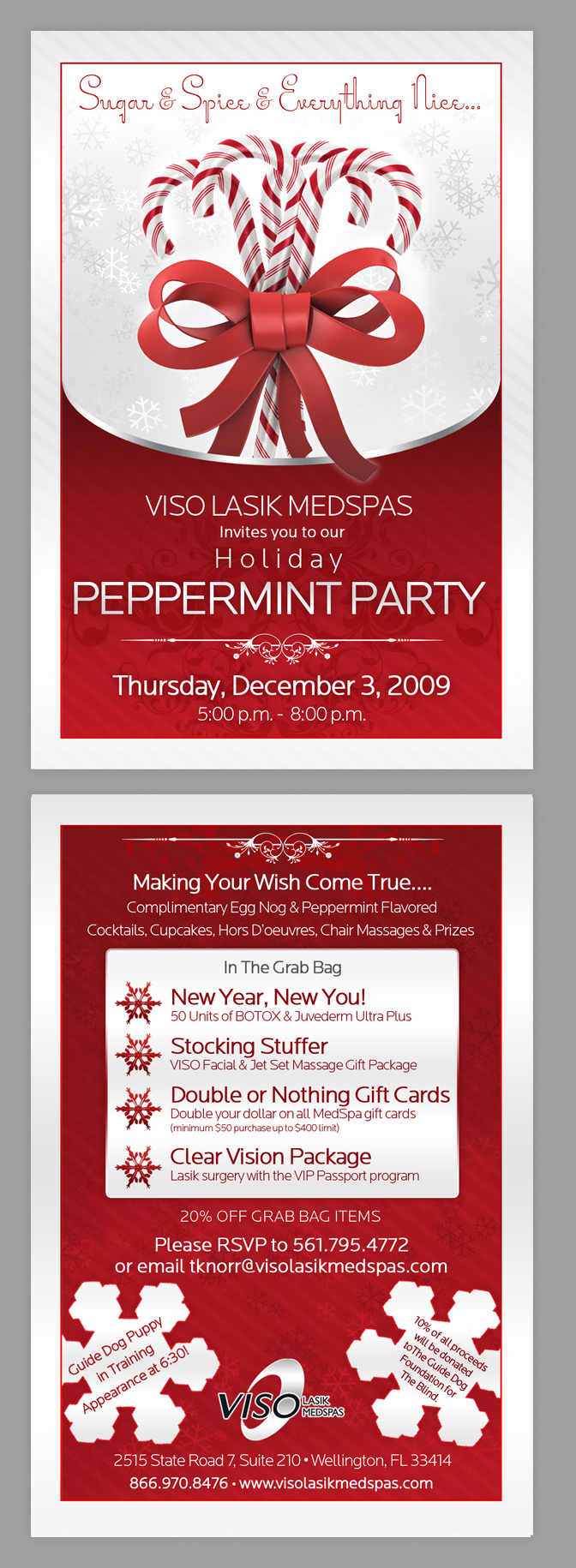 December, 2009 – Holiday Party at Viso Lasik Medspas