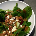 Enlightened Spinach Salad
