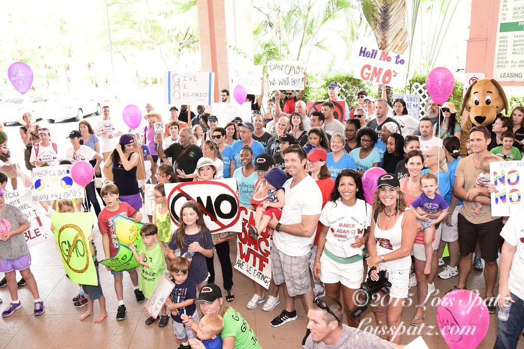 After the 1st Annual March Against Monsanto in Wellington. Photo: Lois Spatz.