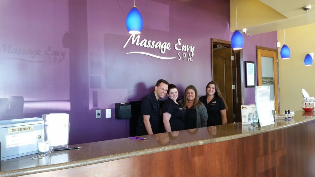 Part of the team at Massage Envy - RPB