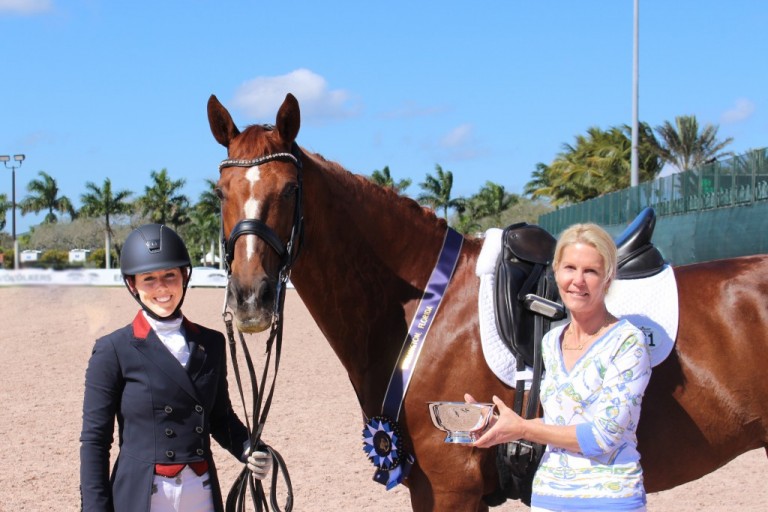 Rising Star Kasey Perry-Glass Named People’s Choice Award Winner Presented by Ann Cook Properties at Global Dressage Festival 7 CDI-W