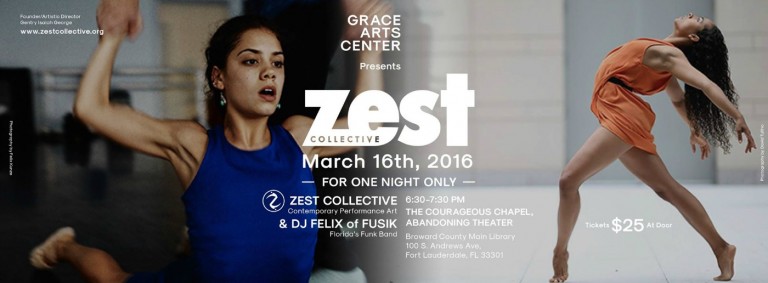 Grace Arts Center presents The Zest Collective one-night only ‘Courageous Chapel’
