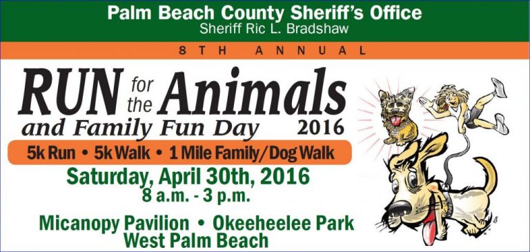 April, 2016 – The 8th Annual Run for the Animals