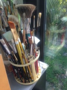 Corinne's brushes