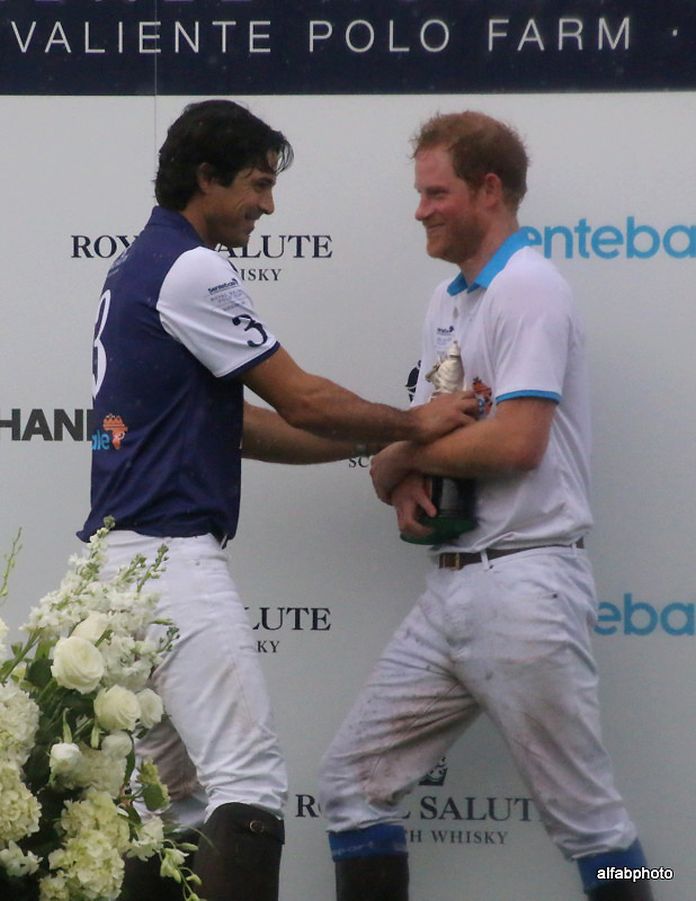 Nacho Figueras Plays Polo in Wellington with his friend Prince Harry