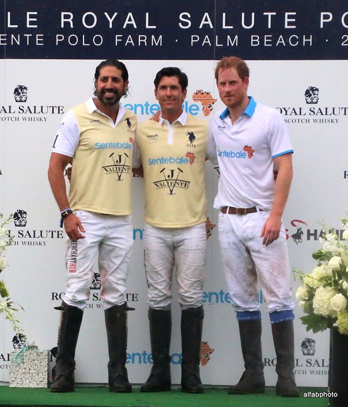 Prince Harry Plays Polo in Wellington to Benefit Sentebale