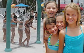 The Splash Park at Lion Country Safari. Photo: Lion Country Safari.