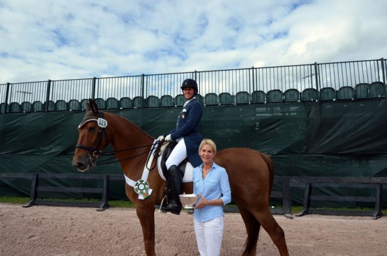 Christopher Hickey Wins People’s Choice Award for Dressage