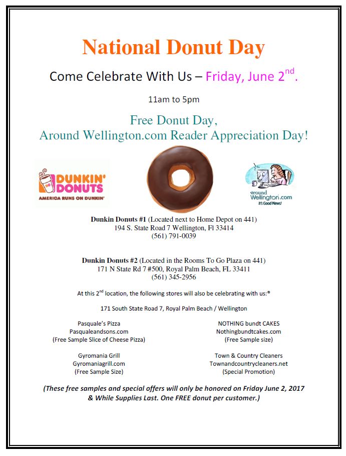 National Donut Day / AW Reader Appreciation Day!
