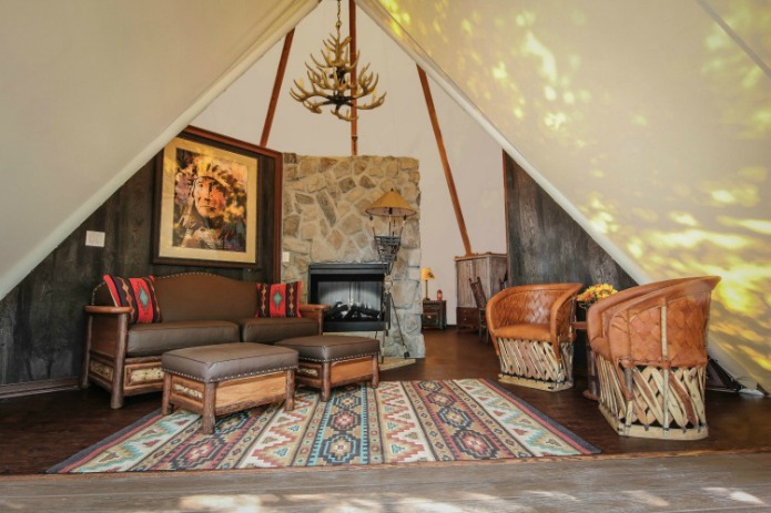 glamping at Westgate River Ranch