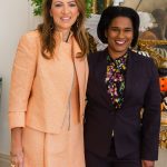 1. Co-chair Erin McGould and Dr. Charlene Gamaldo