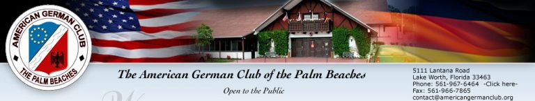 The American-German Club of the Palm Beaches holds 4th annual Christmas Market on December 9 and 10 2017