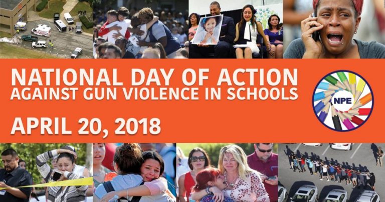 National Day of Action Against Gun Violence in Schools