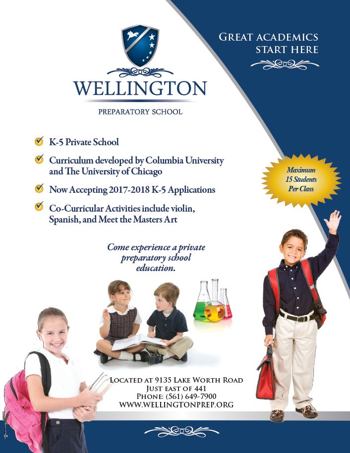 Open House at Wellington Prep on March 14th