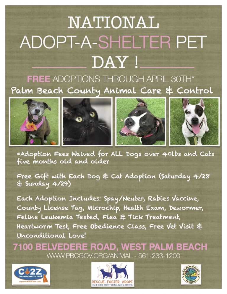 FREE Adopt-a-Pet Days