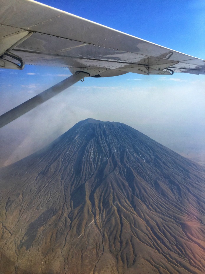Ol Doinyo Lengai volcano as seen on a Tanzania Safari in Travel with Terri