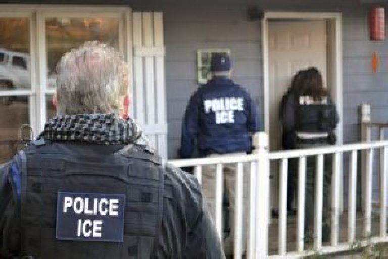 ICE Agents Storm My Porch