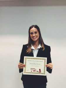 Senior Angie Lares Wins Harvard’s Outstanding Attorney Award