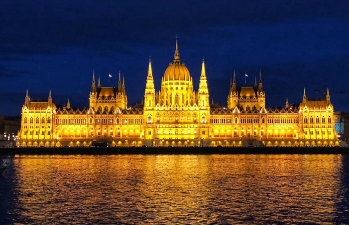 Hungarian Parliament on Around Wellington