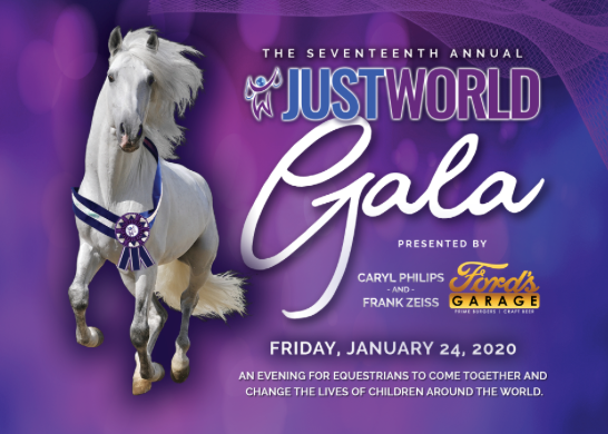 Join Hundreds of Equestrians in Giving Back at the Seventeenth Annual JustWorld Gala