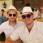 C.V. Whitney Cup attracted national social media gurus such as Cameron Fuller (L) & Ben Soffer (R)