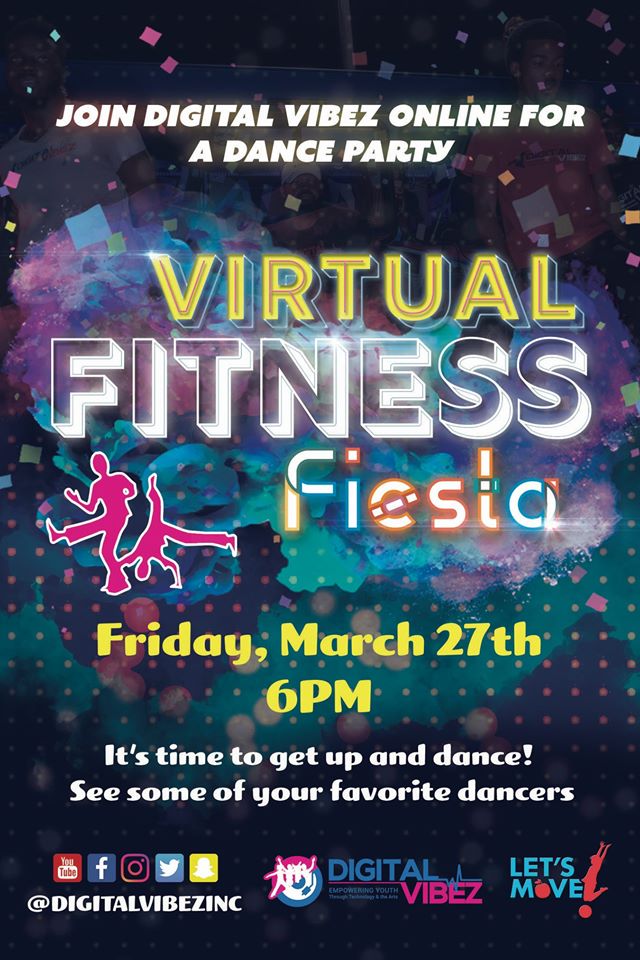 Let’s Move at an Online Dance Party Friday Night!