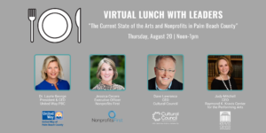 Young Friends of the Kravis Center to Host Virtual Panel Discussion with Nonprofit Leaders on August 20th