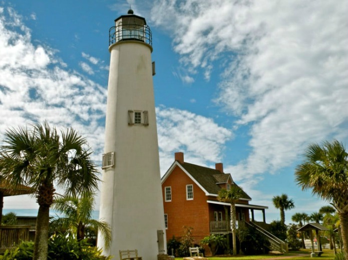 Cape George Light on a Florida road Trips with #travelwithterri for Around Wellington