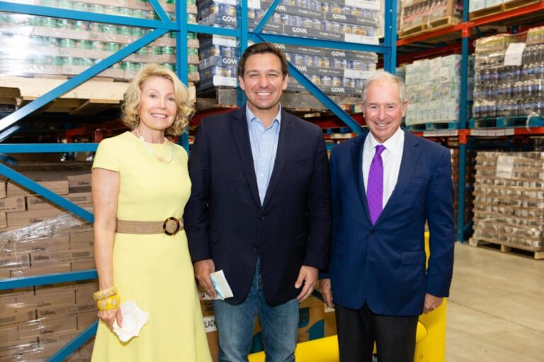 PALM BEACH COUNTY FOOD BANK TO EXPAND WEEKEND “FOOD FOR KIDS” PROGRAM WITH $1.6 MILLION DONATION FROM STEPHEN AND CHRISTINE SCHWARZMAN