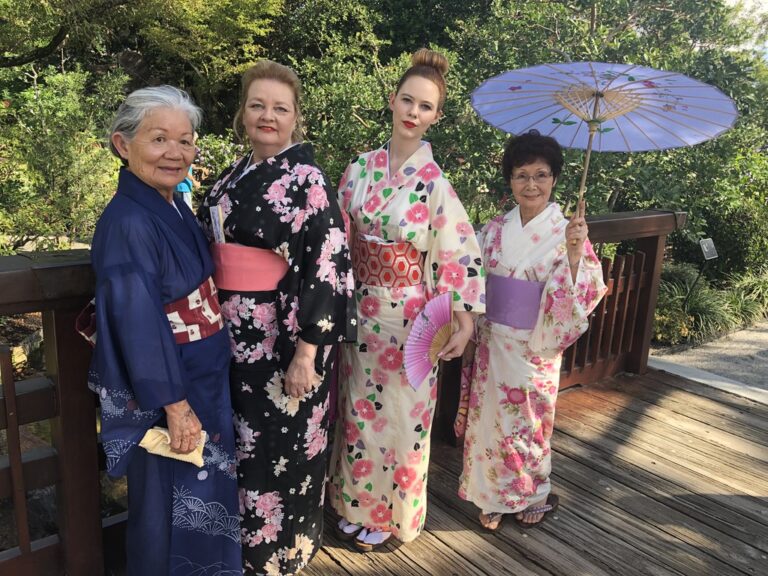 Kimono culture at Morikami Museum and Japanese Gardens