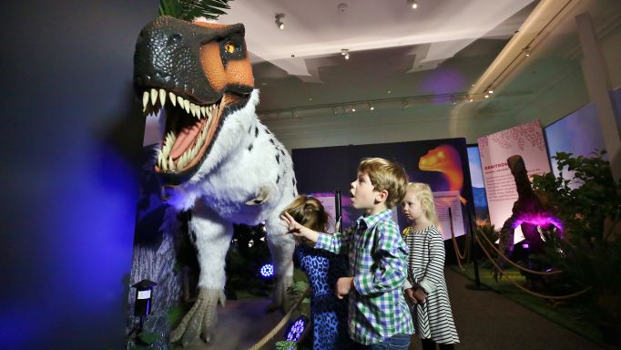 Dinosaur Explorer Exhibit at the Cox Science Center & Aquarium