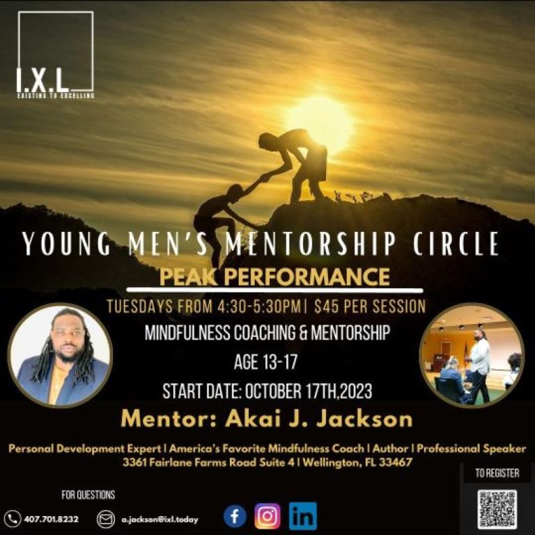 Welcome to the Young Men’s Mentoring Circle